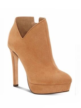 Jessica Simpson Hazelnut Raxen Platform Booties Size 10 NEW